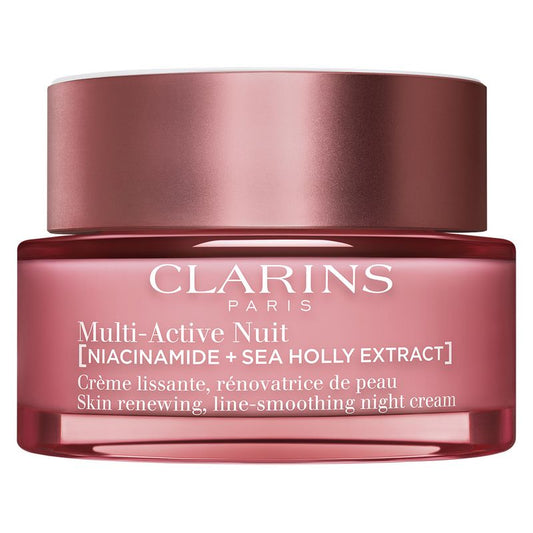 Multi-Active Nuit Crème Lissante, Rénovatrice De Peau - Multi-Active Crema Notte Per Pelli Secche